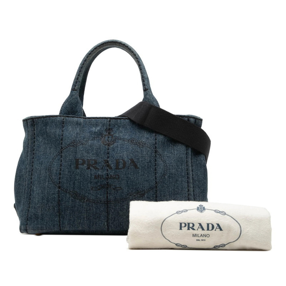 PRADA Blue Shoulder Bag - Picture 6 of 6